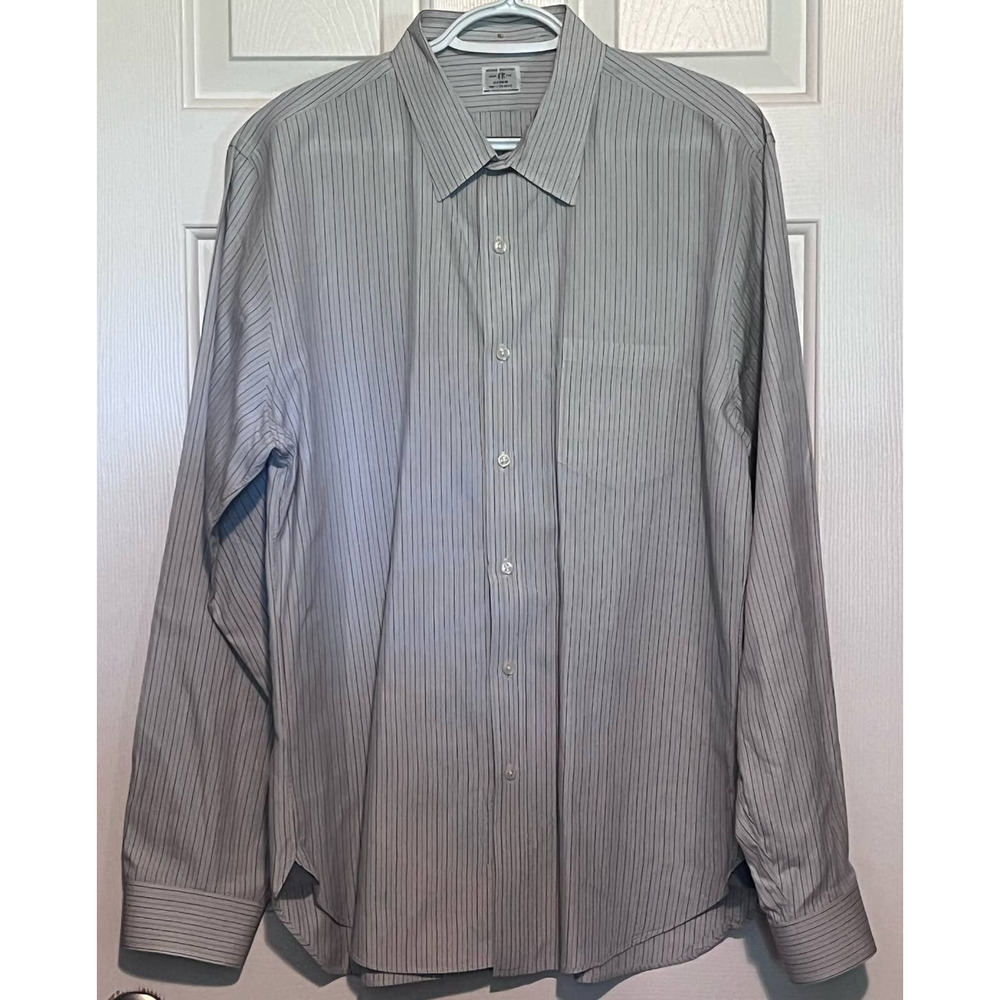 J. Crew Men's Shrunk Finish Antique Shirtings Sewn for J. Crew Size‎ 16 1/2